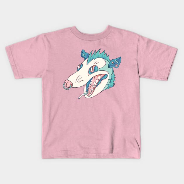 Punk Possum Kids T-Shirt by ShayMcVay